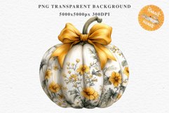 Fall Pumpkin With Ribbon Thanksgiving Clipart PNG Halloween Tale Image Watercolor Transparent Print illustration sublimation creepy printable digital watercolor scary Thanksgiving Pumpkin Ribbon, Scary Spooky clipart, Halloween nursery, fall autumn