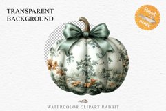 Fall Pumpkin With Ribbon Thanksgiving Clipart PNG Halloween Tale Image Watercolor Transparent Print illustration sublimation creepy printable digital watercolor scary Thanksgiving Pumpkin Ribbon, Scary Spooky clipart, Halloween nursery, fall autumn