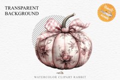 Fall Pumpkin With Ribbon Thanksgiving Clipart PNG Halloween Tale Image Watercolor Transparent Print illustration sublimation creepy printable digital watercolor scary Thanksgiving Pumpkin Ribbon, Scary Spooky clipart, Halloween nursery, fall autumn