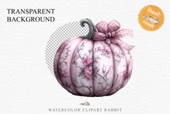 Fall Pumpkin With Ribbon Thanksgiving Clipart PNG Halloween Tale Image Watercolor Transparent Print illustration sublimation creepy printable digital watercolor scary Thanksgiving Pumpkin Ribbon, Scary Spooky clipart, Halloween nursery, fall autumn