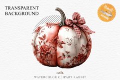 Fall Pumpkin With Ribbon Thanksgiving Clipart PNG Halloween Tale Image Watercolor Transparent Print illustration sublimation creepy printable digital watercolor scary Thanksgiving Pumpkin Ribbon, Scary Spooky clipart, Halloween nursery, fall autumn