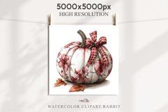Fall Pumpkin With Ribbon Thanksgiving Clipart PNG Halloween Tale Image Watercolor Transparent Print illustration sublimation creepy printable digital watercolor scary Thanksgiving Pumpkin Ribbon, Scary Spooky clipart, Halloween nursery, fall autumn