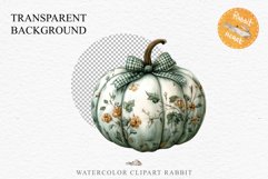 Fall Pumpkin With Ribbon Thanksgiving Clipart PNG Halloween Tale Image Watercolor Transparent Print illustration sublimation creepy printable digital watercolor scary Thanksgiving Pumpkin Ribbon, Scary Spooky clipart, Halloween nursery, fall autumn