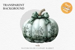 Fall Pumpkin With Ribbon Thanksgiving Clipart PNG Halloween Tale Image Watercolor Transparent Print illustration sublimation creepy printable digital watercolor scary Thanksgiving Pumpkin Ribbon, Scary Spooky clipart, Halloween nursery, fall autumn