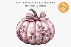 Fall Pumpkin With Ribbon Thanksgiving Clipart PNG Halloween Tale Image Watercolor Transparent Print illustration sublimation creepy printable digital watercolor scary Thanksgiving Pumpkin Ribbon, Scary Spooky clipart, Halloween nursery, fall autumn