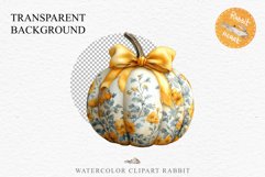 Fall Pumpkin With Ribbon Thanksgiving Clipart PNG Halloween Tale Image Watercolor Transparent Print illustration sublimation creepy printable digital watercolor scary Thanksgiving Pumpkin Ribbon, Scary Spooky clipart, Halloween nursery, fall autumn