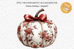 Fall Pumpkin With Ribbon Thanksgiving Clipart PNG Halloween Tale Image Watercolor Transparent Print illustration sublimation creepy printable digital watercolor scary Thanksgiving Pumpkin Ribbon, Scary Spooky clipart, Halloween nursery, fall autumn