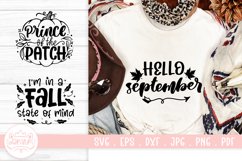 Fall Season Quotes SVG Cut File Product Image 1