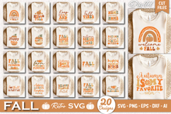 Fall Mega SVG Bundle | Farmhouse Autumn Big SVG Bundle Product Image 5