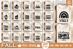 Fall Mega SVG Bundle | Farmhouse Autumn Big SVG Bundle Product Image 6