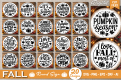 Fall Mega SVG Bundle | Farmhouse Autumn Big SVG Bundle Product Image 14