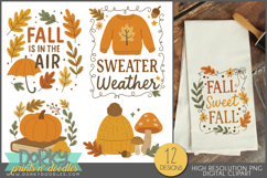 Fun Fall and Thanksgiving Sublimation and Sticker Designs Product Image 1