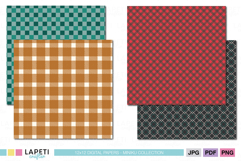 Buffalo check craft paper for rustic handmade cards and scrapbook layouts