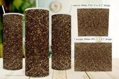 Autumn Glitter Tumbler | Fall Glitter 20oz Tumbler Design 2 Product Image 2