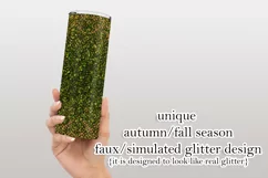 Autumn Glitter Tumbler | Fall Glitter 20oz Tumbler Design 4 Product Image 3