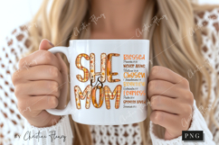 She Is Mom Fall Lace PNG Product Image 2
