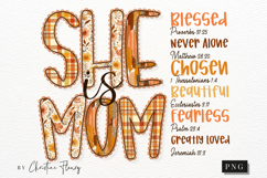 She Is Mom Fall Lace PNG Product Image 4