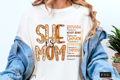 She Is Mom Fall Lace PNG Product Image 5