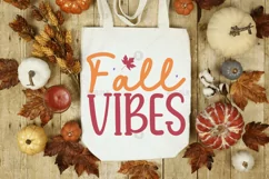 Fall vibes SVG, Fall SVG Design Product Image 2