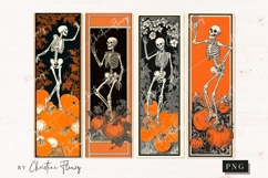Fall Skeleton Bookmark Bundle Product Image 2