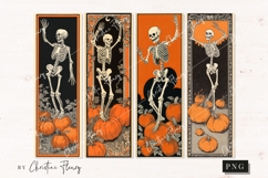 Fall Skeleton Bookmark Bundle Product Image 3