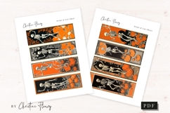 Fall Skeleton Bookmark Bundle Product Image 4