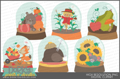 Fall Fun Clipart Bundle Product Image 4