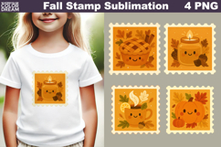 Fall Stamp Sublimation | Cozy Autumn Clipart Product Image 1