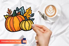 Fall Sticker, Autumn Sticker, Harvest Sticker Product Image 1