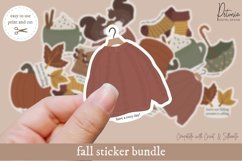 Fall Stickers Bundle | 8 x Autumn Printable Stickers Product Image 2