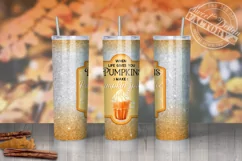 Pumpkin spice tumbler png Product Image 1