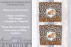 Fall truck tumbler sublimation design Product Image 2