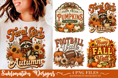 Fall Sublimation PNG Designs Product Image 1