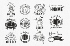 Fall svg bundle hand lettered, fall svg, halloween svg Product Image 1