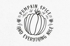 Fall svg bundle hand lettered, fall svg, halloween svg Product Image 5