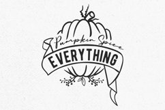 Fall svg bundle hand lettered, fall svg, halloween svg Product Image 6