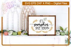 It&#039;s Pumpkin Spice Season - Fall SVG Design Product Image 2