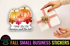 FALL - THANKSGIVING SMALL BUSINESS STICKERS