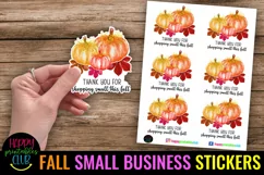 FALL - THANKSGIVING SMALL BUSINESS STICKERS