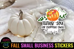 FALL - THANKSGIVING SMALL BUSINESS STICKERS