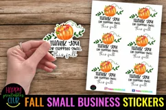 FALL - THANKSGIVING SMALL BUSINESS STICKERS