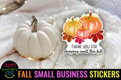 FALL - THANKSGIVING SMALL BUSINESS STICKERS