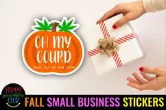 FALL - THANKSGIVING SMALL BUSINESS STICKERS