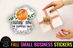 FALL - THANKSGIVING SMALL BUSINESS STICKERS