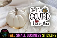 FALL - THANKSGIVING SMALL BUSINESS STICKERS