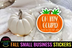 FALL - THANKSGIVING SMALL BUSINESS STICKERS