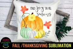 FALL THANKSGIVING SUBLIMATION DESIGN IDEAS 