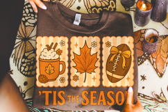 Tis The Season PNG, Football PNG, Fall PNG, Autumn PNG Product Image 1