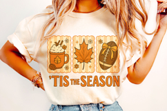 Tis The Season PNG, Football PNG, Fall PNG, Autumn PNG Product Image 2