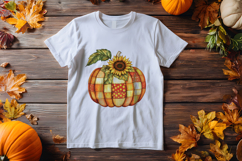441 Embroidery Fall Autumn Clipart Bundle Product Image 6
